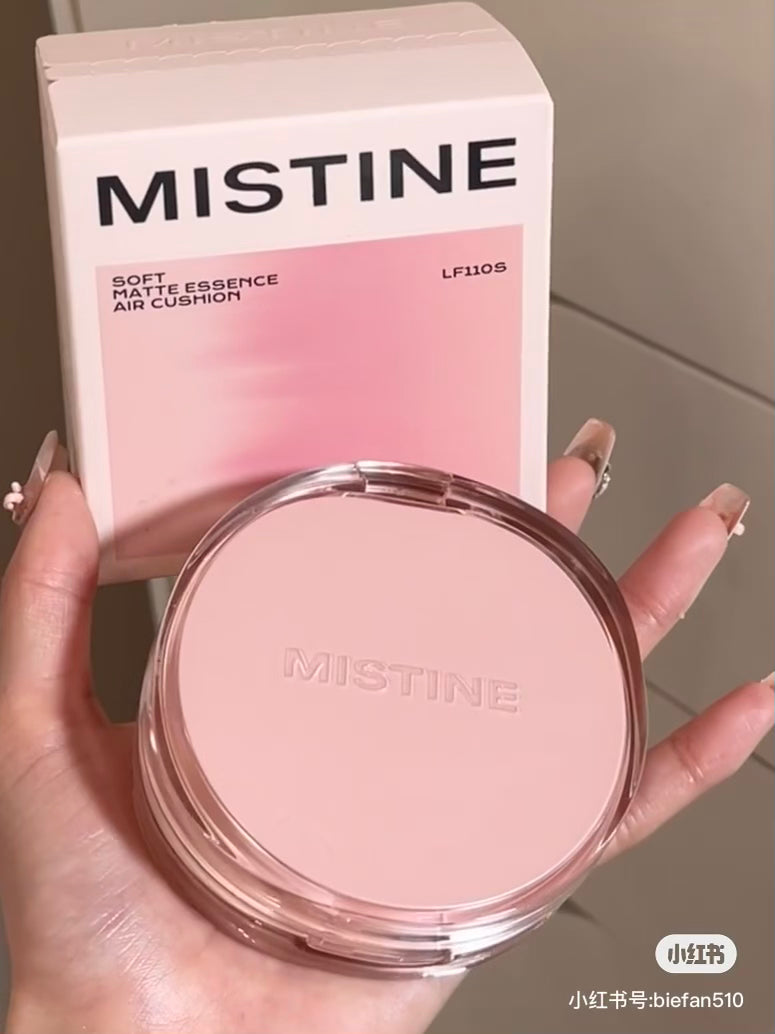 「混合皮」Mistine 气垫 桃花款