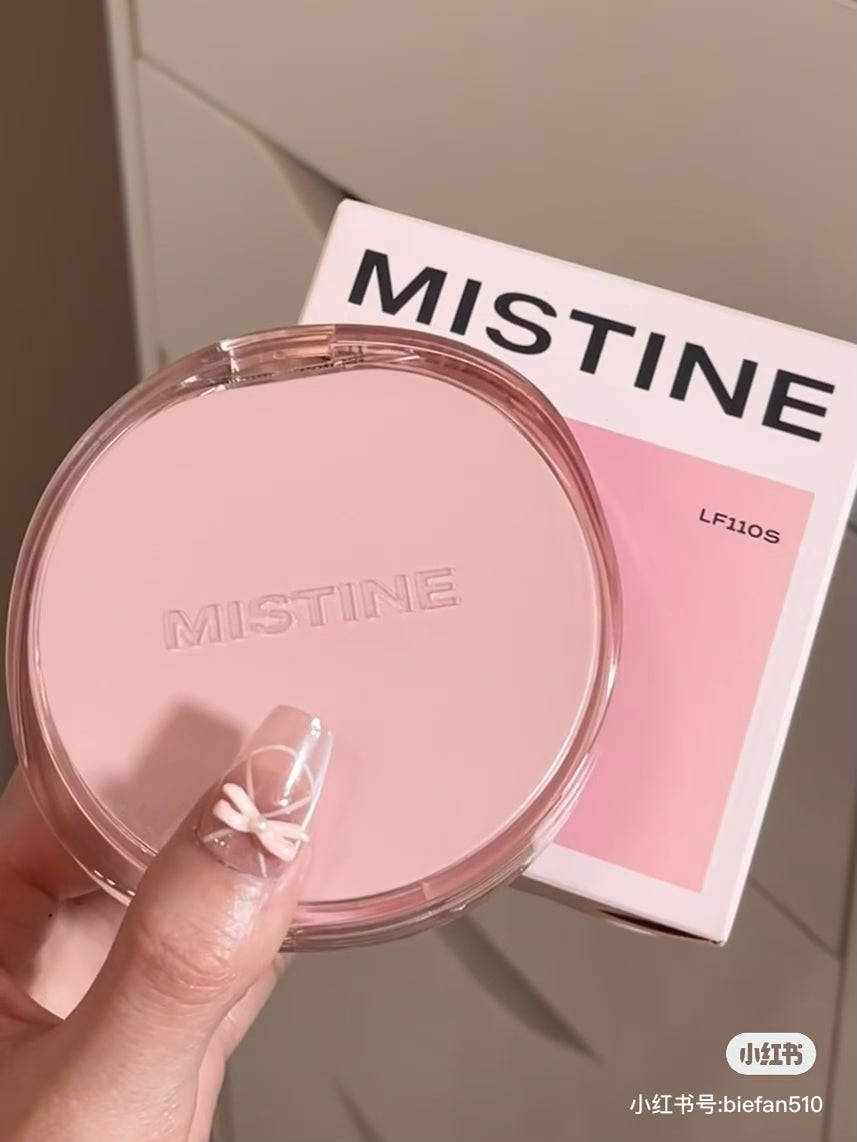 「混合皮」Mistine 气垫 桃花款