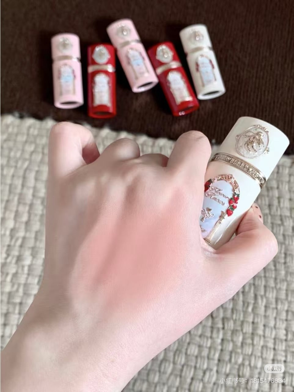 花知晓草莓丘比特系列腮红液