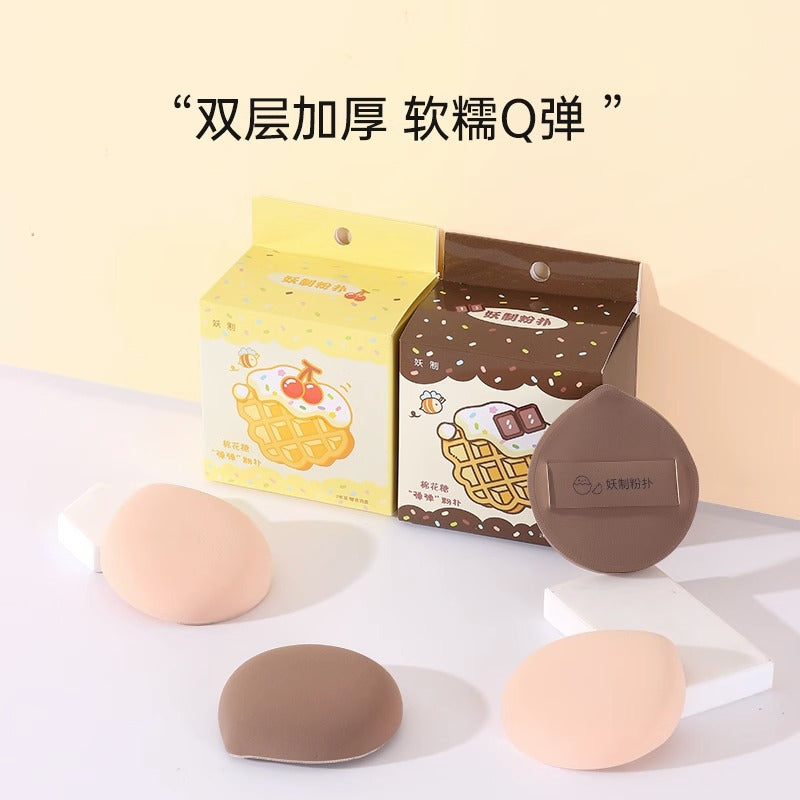 妖制棉花糖弹弹粉扑