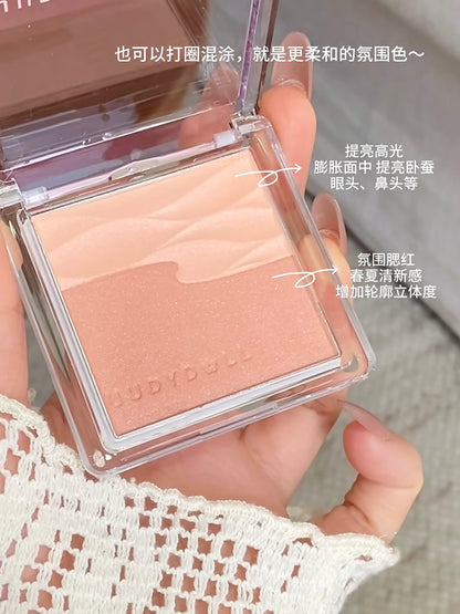 Judydoll 水缎光双色腮红