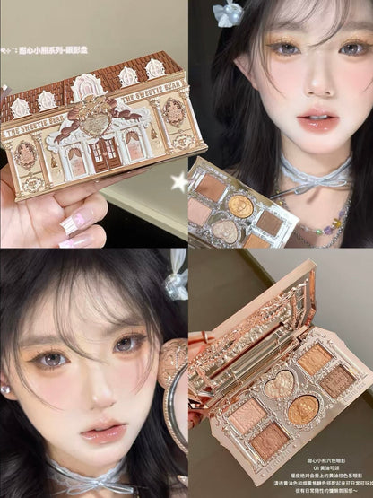 花知晓甜心小熊眼影盘