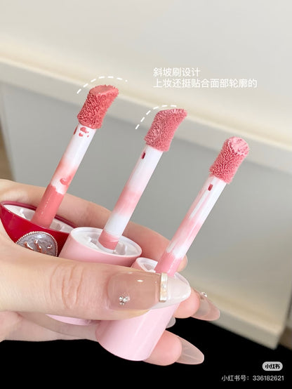 花知晓草莓丘比特系列腮红液