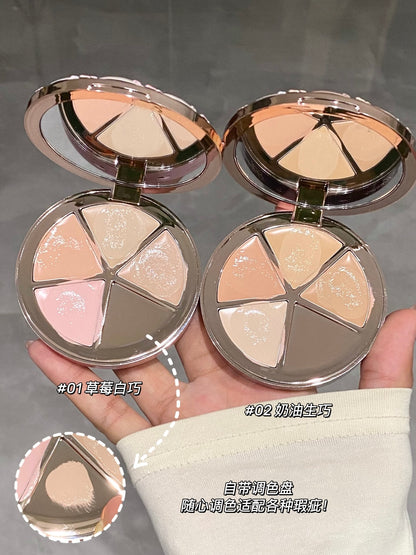 花知晓甜心小熊遮瑕盘