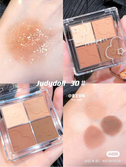 Judydoll 四色眼影